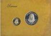 2013-Proof Set of Birth Centenary of Acharya Tulsi-Set of 2 Coins-Mumbai Mint.