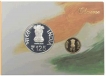 2014-Proof Set-125th Birth Anniversary of Jawaharlal Nehru-Set of 2 Coins-Mumbai Mint.