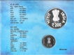2015-Proof Set-200th Birth Anniversary of Tatya Tope-Set of 2 Coins-Kolkata Mint.