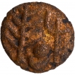 Vijayanagara Feudatory Copper Kasu Coin.