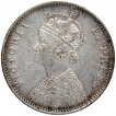 Bombay Mint Silver One Rupee Coin of Victoria Empress of 1878 