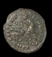 Constantius II Bronze Half Centenionalis Coin of Roman Empire.