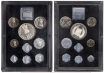 1973 Silver Proof Set of Grow More Food of Bombay Mint.
