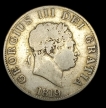 1819 Silver Half Crown Coin of King George III of United Kingdom.
