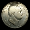 1836 Silver Half Crown Coin of King William IV of United Kingdom.