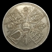 1953 Copper Nickel Five Shilling Coin of Queen Elizabeth II of United Kingdom.