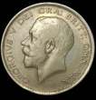 1919 Silver Half Crown Coin of King George V of United Kingdom.