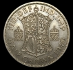 1940 Silver Half Crown Coin of King George VI of United Kingdom.