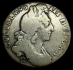 1697 Silver Six Pence Coin of King Williams III of United Kingdom.