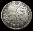 1679 Silver Four Pence Coin of King Charles II of United Kingdom.