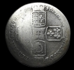 1746 Silver Six Pence Coin of King George II of United Kingdom.