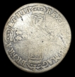1696 Silver One Shilling Coin of King William III of United Kingdom.