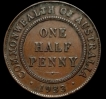 Australia 1 Half Penny of King George V of 1933.