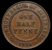 Australia 1 Half Penny of King George V of 1936.