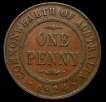 Australia 1 Penny of King George V of 1924.