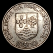 Silver-10-Escudos-Coin-of-Mozambique-Portugal-of-1936.
