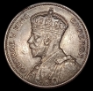 Silver 1/2 Crown Coin of Zimbabwe of George V of 1934.