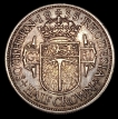 Silver 1/2 Crown Coin of Zimbabwe of George V of 1935.