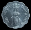 Bombay Mint Ten Paise Commemorative Coin of Equality Development Peace of 1975.