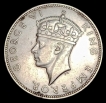 Silver 1/2 Crown Coin of Zimbabwe of George VI of 1939.
