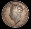 Zimbabwe Silver 2 Shillings Coin of George VI of 1937.