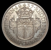 Zimbabwe Silver 1/2 Crown Coin of George VI of 1937.