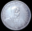 Silver-5-Francs-Coin-of-Switzerland-of-1950.