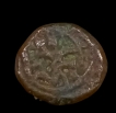 Madurai Nayakas Copper Unit Coin with Hanuman to right type.