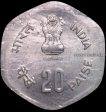 20 Paise Fisheries 1983 Calcutta Mint.