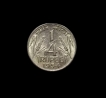 Republic India 1/4 Rupee 1954 Calcutta Mint.