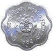10 Paise World Food Day 1982 Hyderabad Mint.