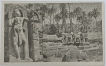 Balck-and-White-picture-Post-card-of-Three-Demons.-