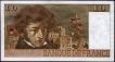 Ten Francs Bank Note of France 1974-1978.
