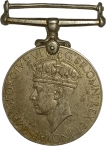 Second World War Copper Nickel Medal of King George VI year 1945.