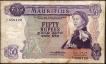 Fifty-Rupees-Bank-Note-of-Mauritius-1967-1982.