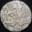 Silver Coin of Samanta Deva(AD850-1000) of Ohinda Dynasty Bu