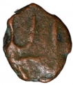 Copper Coin of Nawabs of Arcot, (AD 1736-1800) with Bird abo