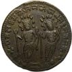 Brass-Temple-token-Ramatanka(18th-Cen.-AD)-with-Lord-Ramas-Coronation-Ceremony