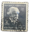 Postal-Stamp-of-India-Portugues---Dr.-Gama-Pinto-(AD-1853-1953)---Black-Colour--