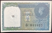 1RS BANK NOTE OF KING GEORGE VI SIGNED BY CE JONES 