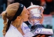Autograph Big photo of tennis legend Mary Pierce, Grand Slam