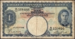 1941 One Dollar Bank Note of KG VI of Malaya.