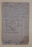 1909-Bazar-card-from-Sowcarpet-PO-some-details-or-rate-list-on-back.-Paper-kep-l