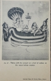 	LORD-VISHNU-ON-SHESHNAAG-WITH-GODDESS-MA-LAXMI--BED-UNUSED-POST-CARD-