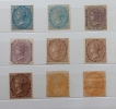1865-India-Rare-Queen-Victoria-Lot-Mint/LH/F/VF-No-WMK-SG#54-62