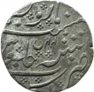 Silver Rupee Coin of  Indo French Arkat Mint.