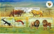 3rd-India-Africa-Forum-Summit,-Miniature-Sheet-of-India-issued-in-2015,-MNH.
