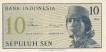Ten-Sen-Banknote-of-Indonesia-of-1964.