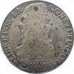 Silver Eight Soles Coin of Bolivia Issued in 1835.