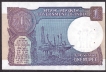 One Rupee Note of 1992 Signed by Montek Singh Ahluwalia.
